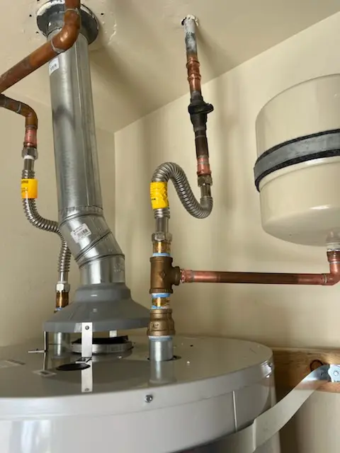 Water heater installation and plumbing repair in Windham